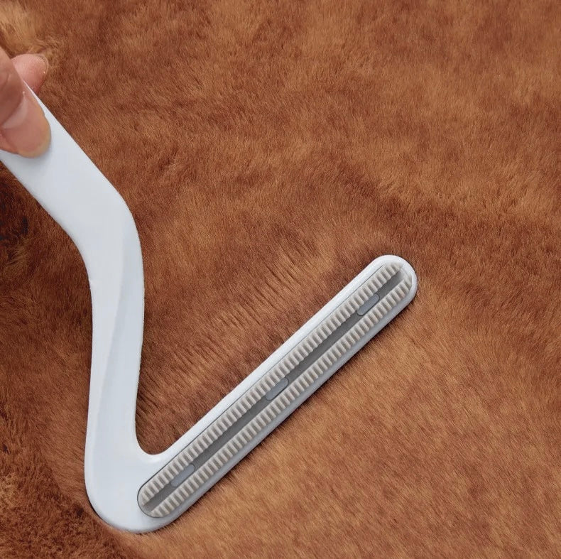Lint brush hair remover