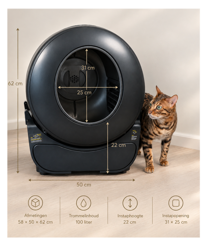 Self-cleaning automatic litter box V3 - Maine Coon XXL