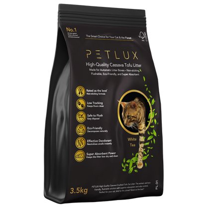 Cassave Tofu Automatische Kattenbakvulling 3,5 kg