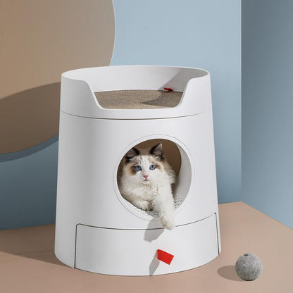 Design Kattenbak Castle 2-in-1