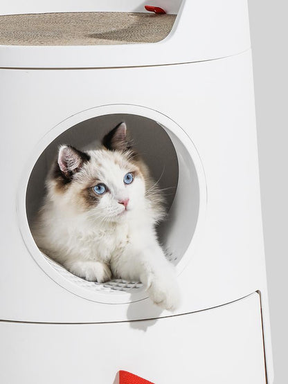 Design Kattenbak Castle 2-in-1