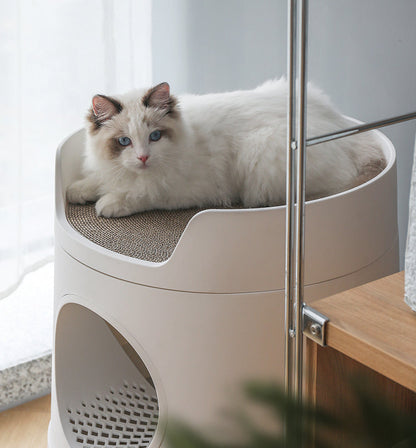 Design Kattenbak Castle 2-in-1