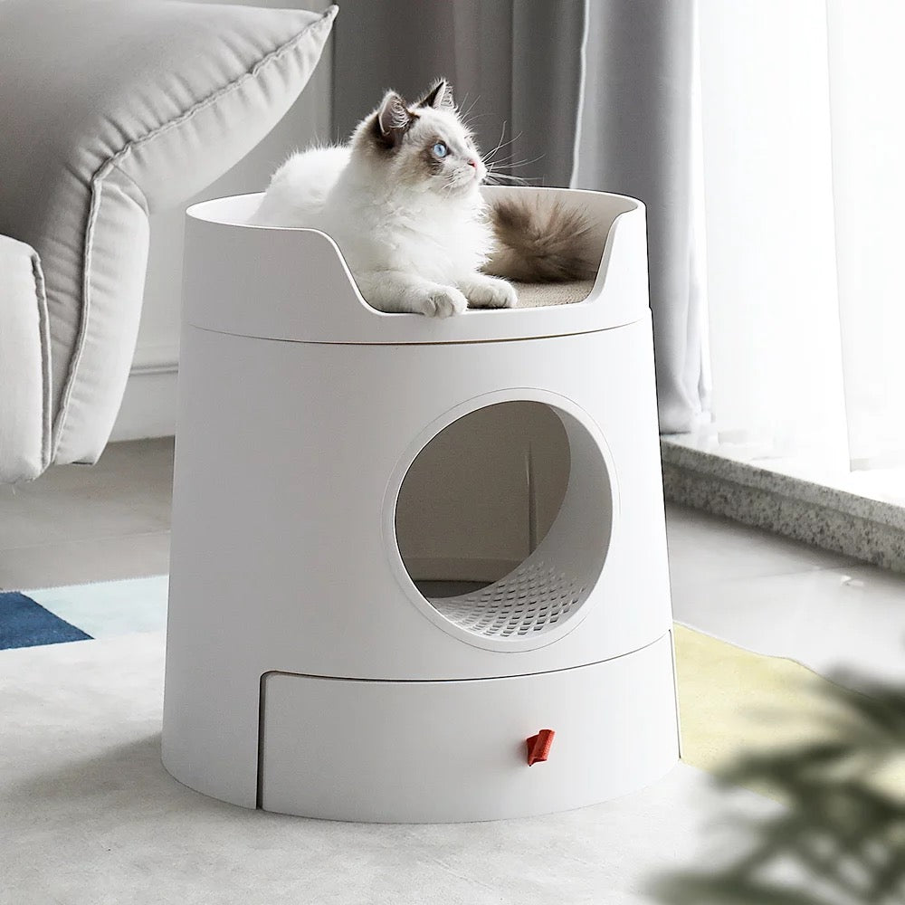 Design Kattenbak Castle 2-in-1