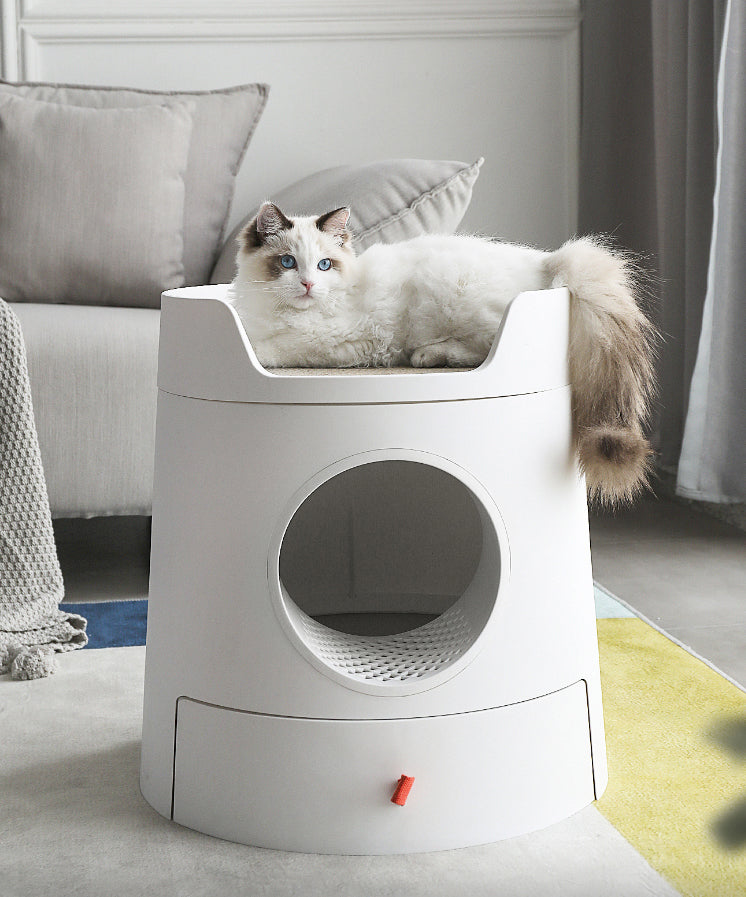 Design Kattenbak Castle 2-in-1